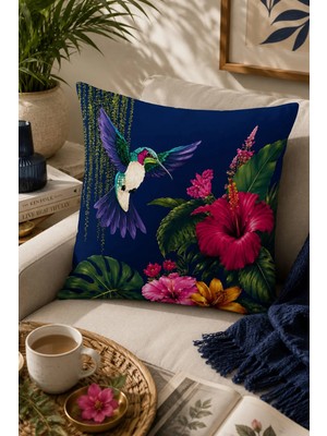 Bertille Home Pop Art Serisi Çift Tarafı Dijital Baskılı Kırlent Kılıfı