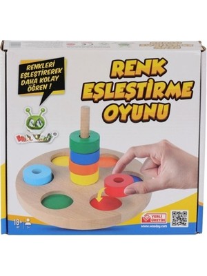 KR136 Renkli Halka Eşleştirme Oyunu