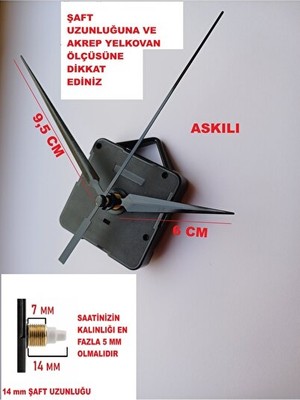 Maison Luré Sessiz Çalışı Duvar Mekanizması, Askısız ve Güçlü Tasarım Duvar Saati
