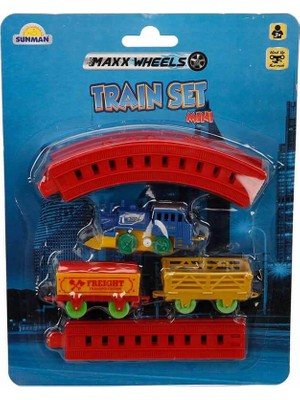 Kurmalı Raylı Mini Tren Seti 11 Parça