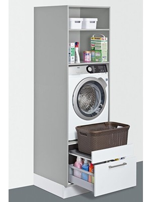 Maison Luré Kahverengi Ev ve Banyo Çamaşır Selesi, Şık ve Pratik Çamaşır Sepeti