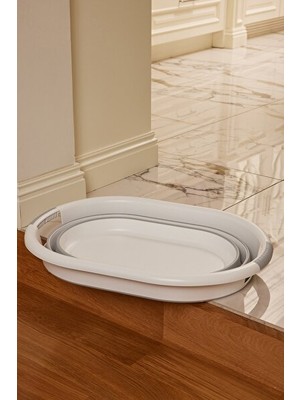 Maison Luré Mega Kapasiteli Katlanabilir Çamaşır Sepeti - 38 Litre, Pratik Kullanım