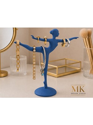 Maison Luré Balerin Figürlü Takı ve Dekoratif Stand - Kolye, Küpe ve Yüzük Saklama Makyaj & Takı Organizeri