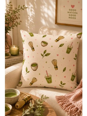 Bertille Home Pop Art Serisi Çift Tarafı Dijital Baskılı Kırlent Kılıfı