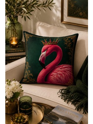Bertille Home Pop Art Serisi Çift Tarafı Dijital Baskılı Kırlent Kılıfı
