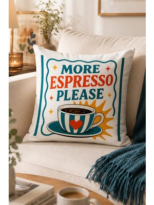Bertille Home Pop Art Serisi Çift Tarafı Dijital Baskılı Kırlent Kılıfı