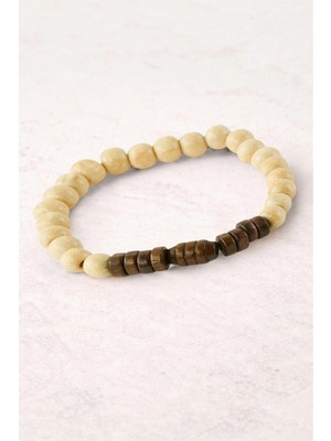Eco Lounge Bambu Ahşap Bileklik 8 mm