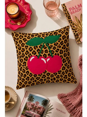 Bertille Home Pop Art Serisi Çift Tarafı Dijital Baskılı Kırlent Kılıfı