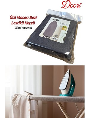 Maison Luré Yumuşak Keçeli Pamuklu Ütü Masası Kılıfı 50X140 cm Ütü Masası ve Aksesuarı