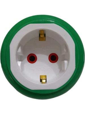 Empressco Yeşil LED Gece Lambası Prizli Aç Kapa Anahtarlı