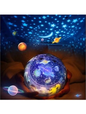 Empressco Diamond Projektör Gece Lambası Gökyüzü Star Master Değişebilen 5 Farklı Model
