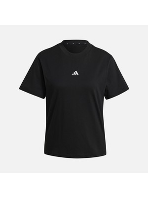 Adidas Sportswear Essentials Small Logo Cotton Crew Neck Short-Sleeve Kadın Tişört