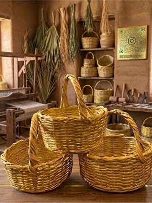 Maison Luré Kamış Sepet, Hafif ve Sağlam Saklama Çözümü