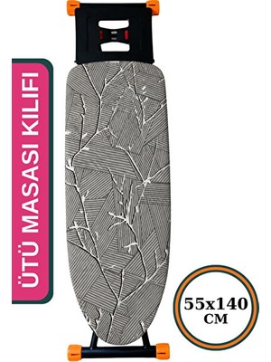 Maison Luré Ayarlanabilir Keçeli Ütü Masası Kılıfı, Büzdürmeli ve Rüzgarlı Tasarım Ütü Masası ve Aksesuarı