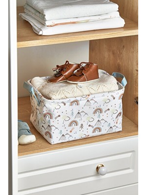 Maison Luré Rainbow Serisi Dikdörtgen Büyük Boy Sepet - 21X30X18 cm