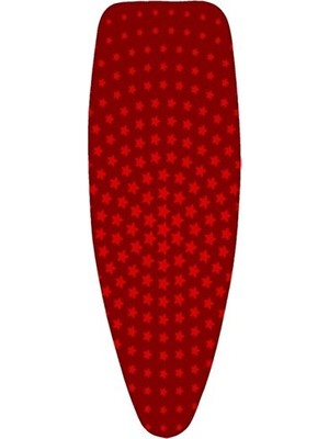 Maison Luré Lüks Kırmızı Desenli Ütü Masası Kılıfı 50X135 cm Ütü Masası ve Aksesuarı