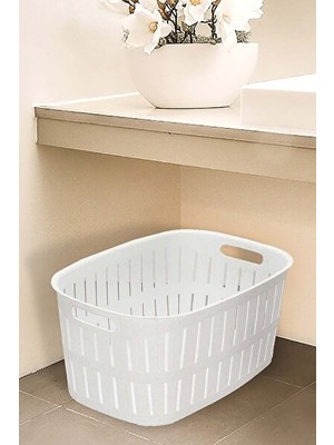 Maison Luré Bambu Gşır Sepeti, Modern ve Şık Tasarım Çamaşır Sepeti