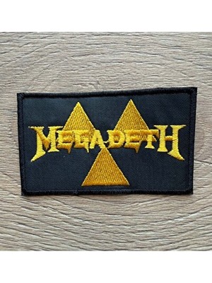 Maison Luré Megadeth Temalı Küçük Boy Patch, Tarz Sahibi Aksesuar Aksesuar Set