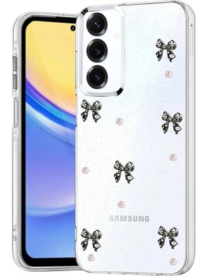 Muratech Newface  Galaxy S25 Fe Fiyonk Desenli Kapak - Desen 8