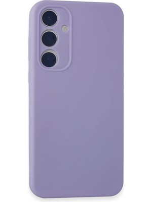 Muratech Newface  Galaxy A15 4g Kılıf First Silikon - Lila