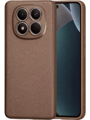 Muratech Newface Xiaomi Redmi Note 15 Pro 5g Thermax Silikon Kılıf - Kahverengi