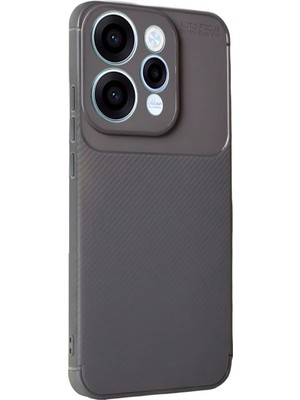 Muratech Newface  Reno 15 Auto Focus Karbon Kapak - Gri