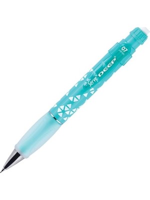 Serve Deep Nane Yeşili Üçgen Baskılı Versatil Kalem 0.7 mm