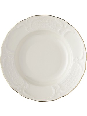 Rosenthal Sanssouci Elfenbein Gold Porselen Çukur Tabak 23 cm