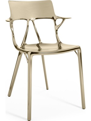Kartell A.ı Metalik Bronz 2'li Bahçe Sandalyesi