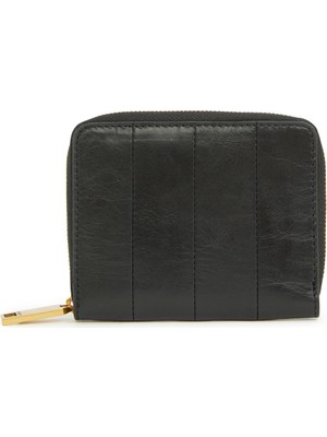 Allsaints Lena Siyah Kadın Deri Cüzdan