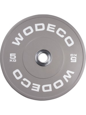 Wodeco Yarışma Tipi Olimpik Bumper Ağırlık Plakası 5 kg