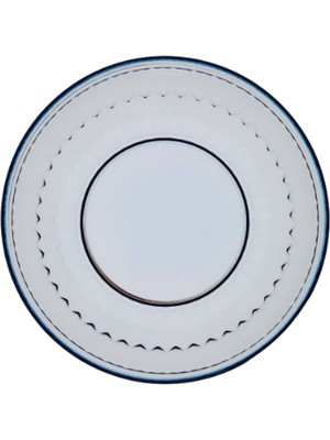 Villeroy & Boch Boston Colour Mavi Kristal Salata ve Pasta Tabağı 21 cm