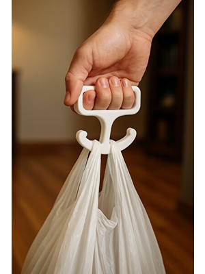 Maison Luré Poşet Tutucu ve Taşıma Aparatı Pazar Arabası & Çantası