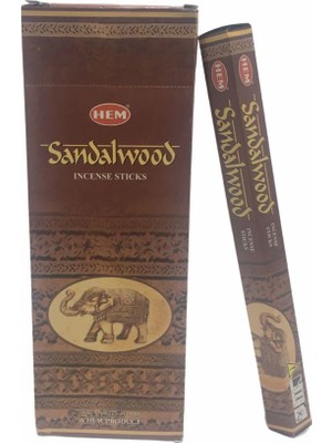 İlk El Grup Hem Sandalwood Aromalı Çubuk Tütsü