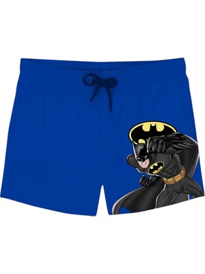 Slipstop Batmode Short Mavi Çocuk Mayo