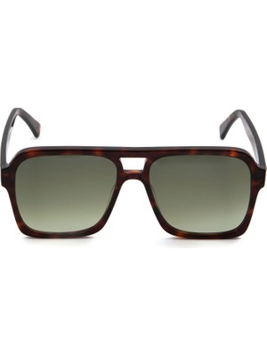 Viveur Eyewear Los Angeles C02 Kahverengi Asetat Unisex Güneş Gözlüğü
