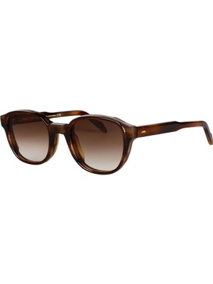 Original Vintage Sunglasses Tuleto Tl 01 Brown Horn Asetat Unisex Güneş Gözlüğü