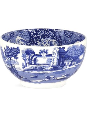 Spode Blue Italian Porselen Kase