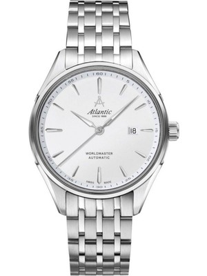 Atlantic 52759.41.21SM Gümüş Rengi Çelik Erkek Kol Saati