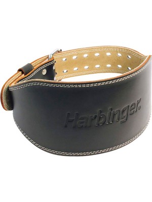 Harbinger Black 4" Padded Leather Ağırlık Kemeri