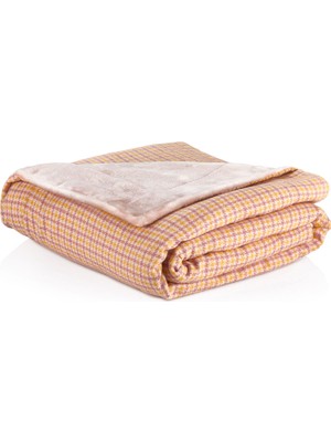 Rumija Home Pembe Kazayağı Dekoratif Battaniye 140 x 190 cm