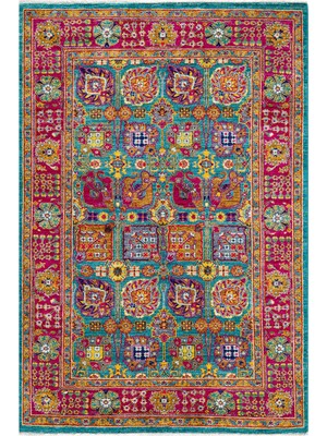 Borr Arts N Crafts El Dokuma Yün Halı 168X117 cm