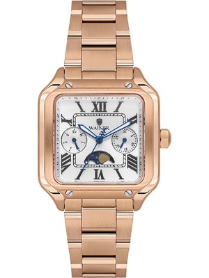 Wainer WA.18091-G Rosegold Çelik Kadın Kol Saati