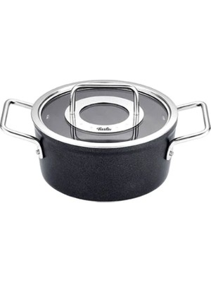 Fissler Adamant Cam Kapaklı Alüminyum Tencere 18 cm