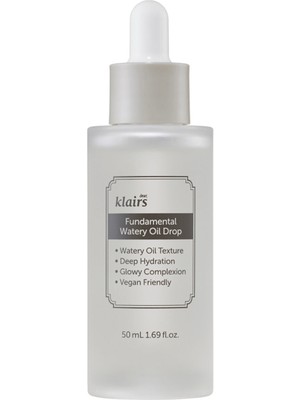 Klairs Fundamental Watery Oil Drop Yaşlanma Karşıtı Bakım Yağı 50ML