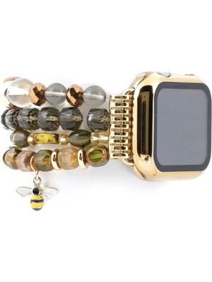 Gwelry Stretchy 38 / 41 mm Apple Watch Uyumlu Kadın Akıllı Saat Kordon