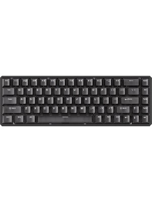 Akko MOD68 He Black Transparent %65 Astroaim Magnetic Switch 8k Hz Hall Effect Hotswap Argb Kablosuz Ingilizce Mekanik Gaming Klavye