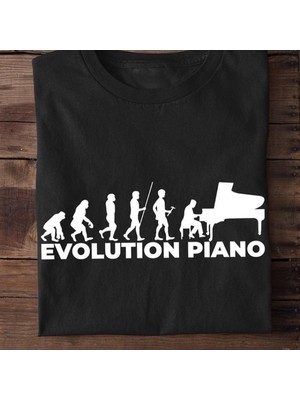 Herşey Nota Evolution Piano Unisex Tshirt