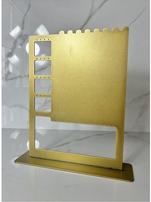 Velmora Büyük Boy Metal Takı Standı, Askı ve Organizer, 31X28X7,5 cm | Makyaj & Takı Organizeri