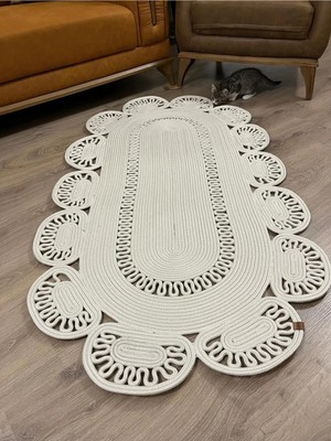 Namteks Jüt Hasır Antrasit Salon Mutfak Koridor Kilim Paspas Çeyizlik Hediyelik